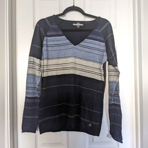 Smartwool Sulawesi Striped Merino Pullover Sweater XL